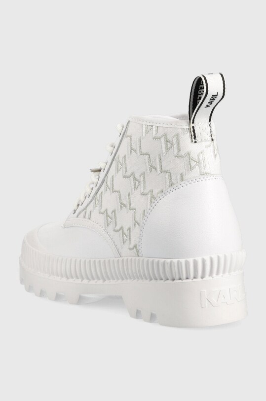 Взуття Черевики Karl Lagerfeld Trekka Ii KL42531.U1W білий