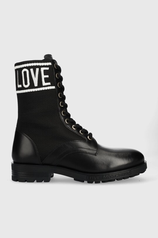 Love Moschino bocanci neizolat negru JA24244G1FIZE00A