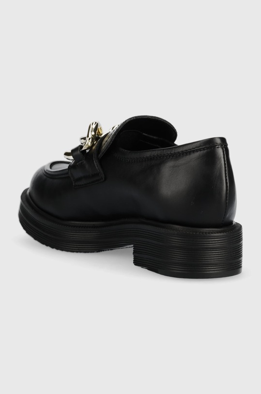 Boty Kožené mokasíny Love Moschino JA10344G1FIA0000 černá