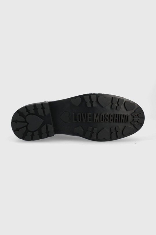 Love Moschino sztyblety skórzane JA21104G1FIA0000 czarny