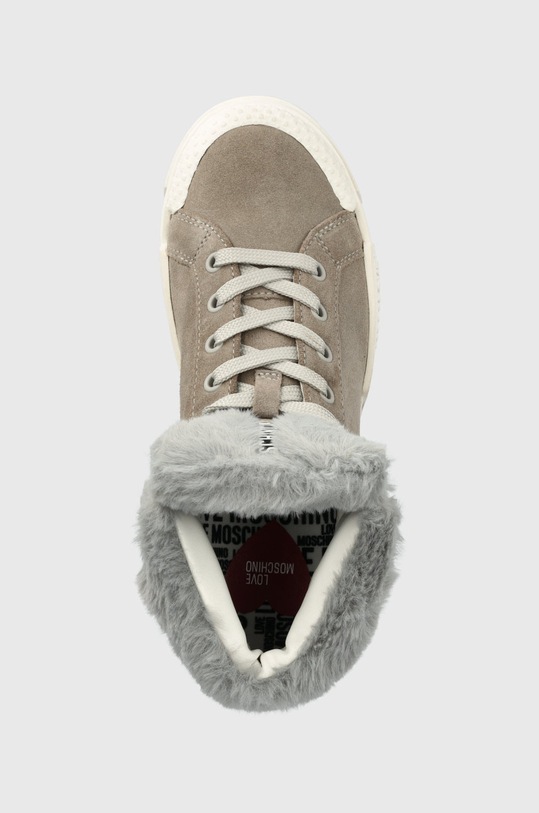 Tenisky Love Moschino šedá JA15805G0FIG301A