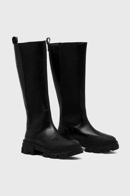 Joop! kozaki skórzane Unico 4140006726.900 czarny AW22