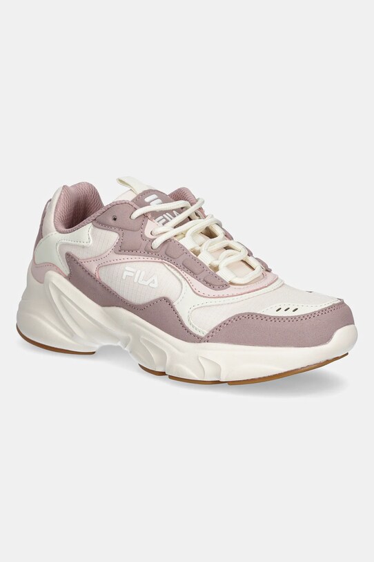 Fila sneakers Collene imitatie de piele roz FFW0046