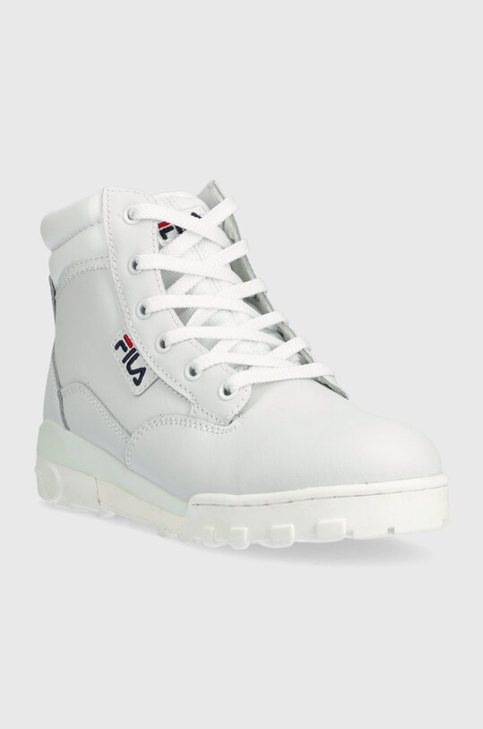 Fila workery skórzane Grunge II L FFW0216 biały AW22