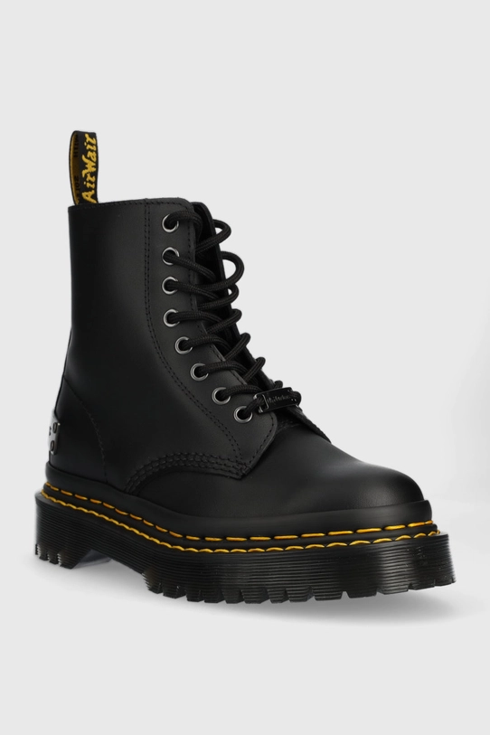 Dr. Martens leather biker boots 1460 Bex Ds Pltd DM27880001 black AW22