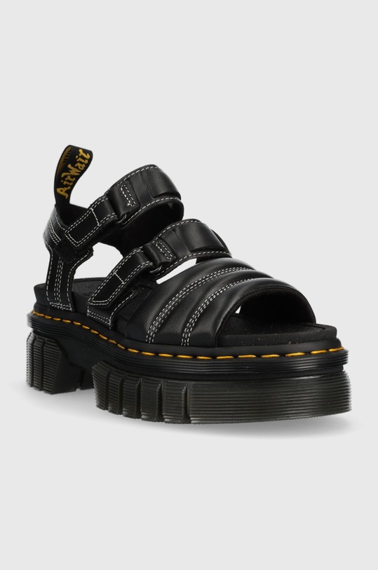 Dr. Martens sandały skórzane Ricki 3-Strap DM27763001 czarny AW22