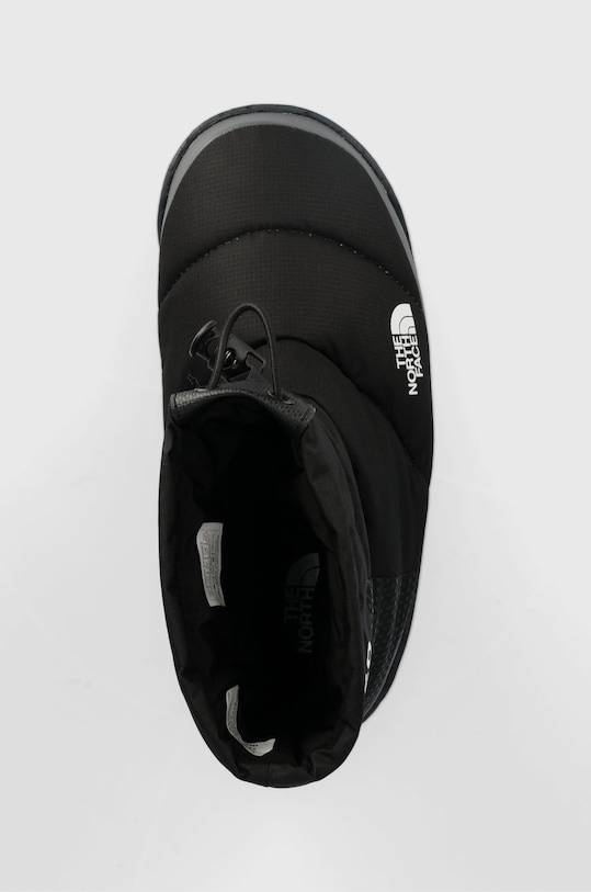 Čizme za snijeg The North Face Women S Nuptse Apres Bootie crna NF0A5LWCKT01