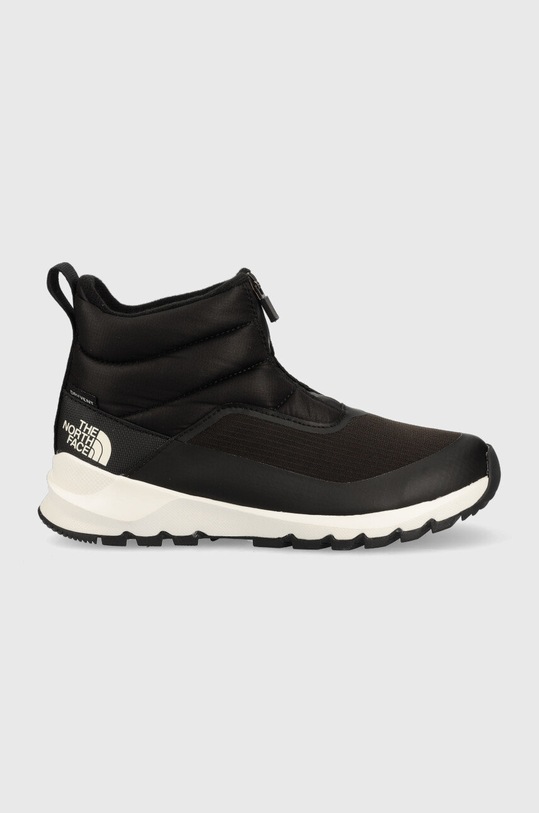 The North Face śniegowce WOMEN S THERMOBALL PROGRESSIVE ZIP II WP syntetyczny czarny NF0A5LWFR0G1