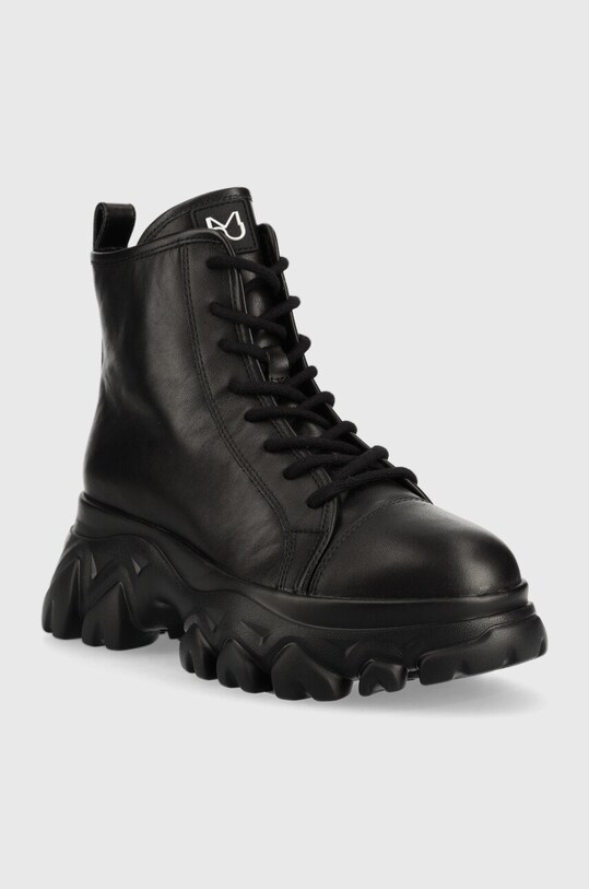 Miss Sixty bocanci de piele 6W3QJ8860000 negru AW22