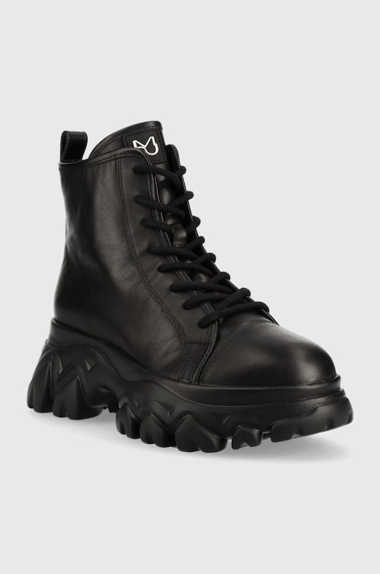 Miss Sixty workery skórzane 6W3QJ8860000 czarny AW22