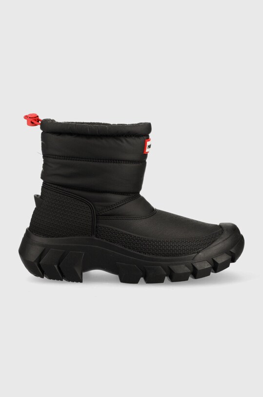 Hunter cizme de iarna Interpid izolat negru WFS2108WWU.BLK