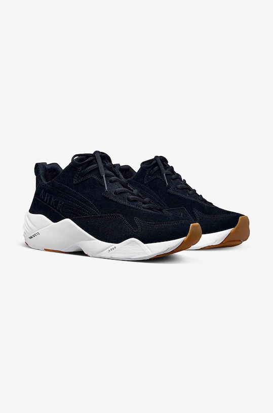 Semišové sneakers boty Arkk Copenhagen CA6100.0052.W modrá AW22
