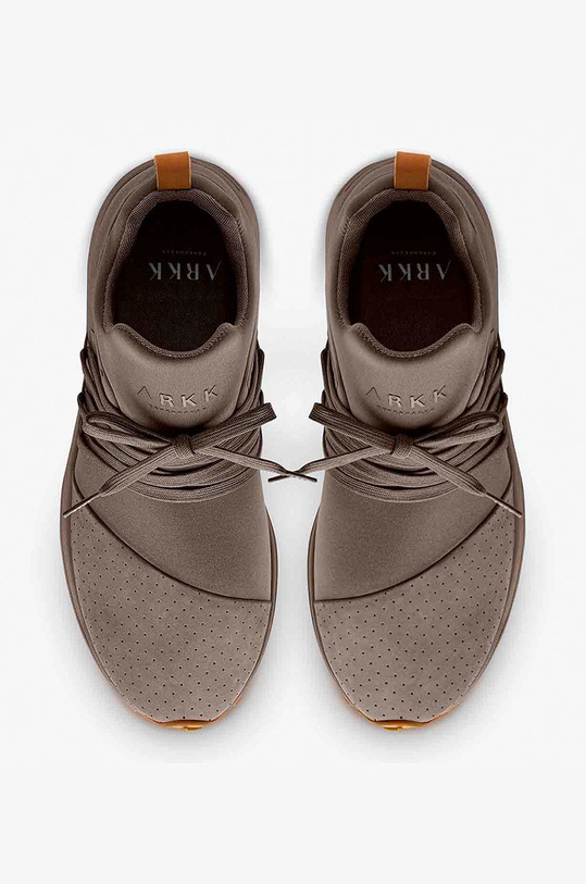 Boty Sneakers boty Arkk Copenhagen Raven Nubuck S-E15 Vibram CR1421.0425.W hnědá