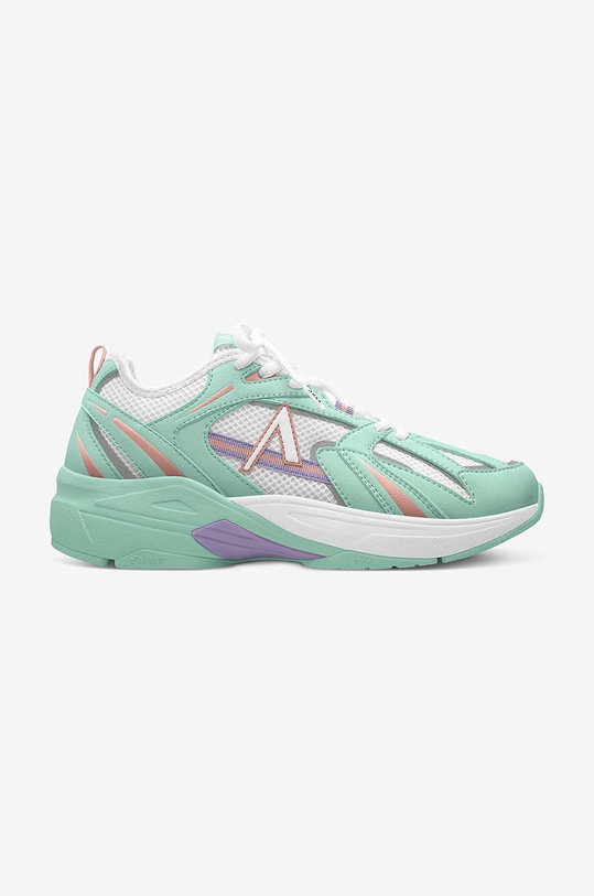Sneakers boty Arkk Copenhagen imitace kůže zelená FA6706.0309.W