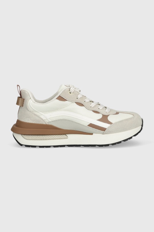 Sneakers boty Skechers semišová kůže hnědá 155450.9BYY