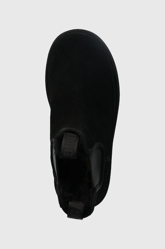 UGG sztyblety zamszowe W Neumel Platform Chelsea czarny 1134526.BLK
