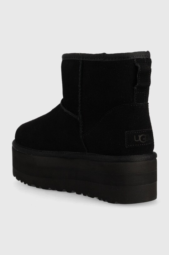 Boty Kožené sněhule UGG Classic Mini Platform 1134991.BLK černá