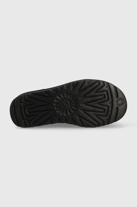 UGG śniegowce skórzane Classic Mini Platform 1134991.BLK czarny