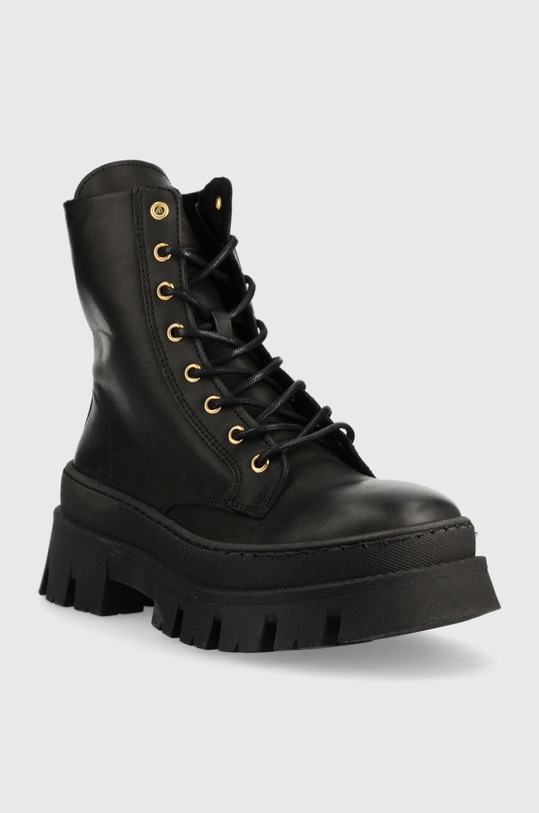 Steve Madden workery skórzane Frederique SM11002062.017 czarny AW22