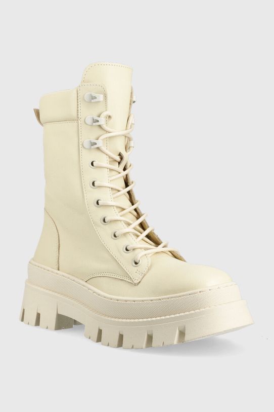 Steve Madden workery skórzane Fezza SM11002061.287 beżowy AW22
