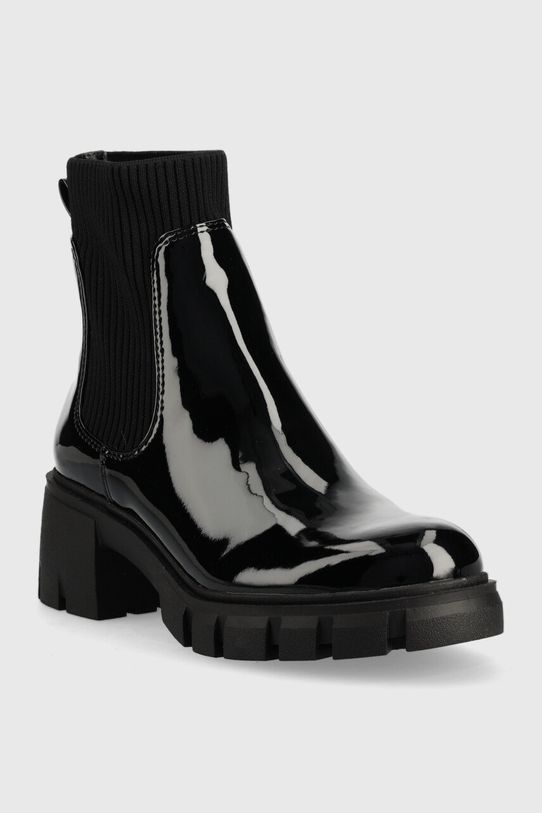 Členkové topánky Steve Madden Hutch SM11002117.018 čierna AW22
