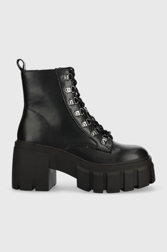 Steve Madden botine Bewilder cu snur negru SM11002151.017