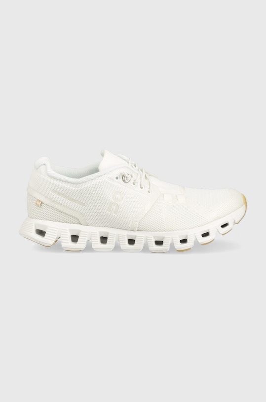 On sneakers de alergat Cloud 5 textil alb 8898532