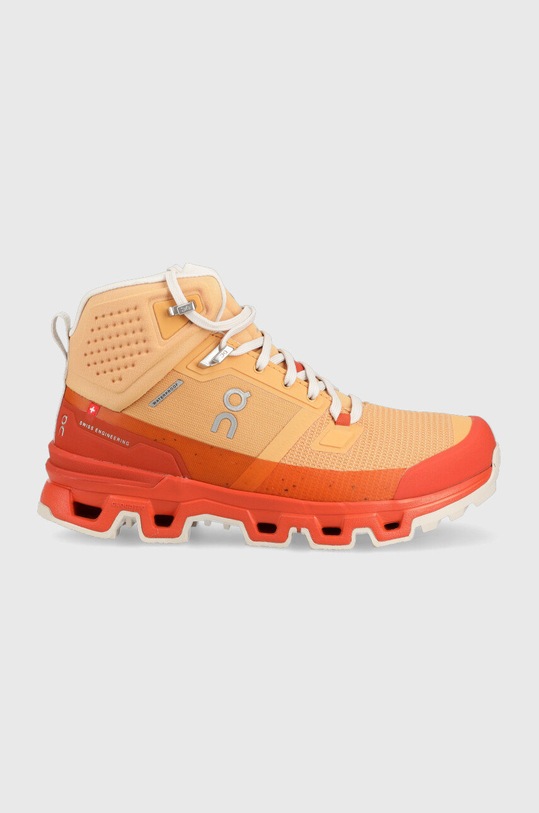 Παπούτσια On-running Cloudrock 2 Waterproof συνθετικό πορτοκαλί 6398607