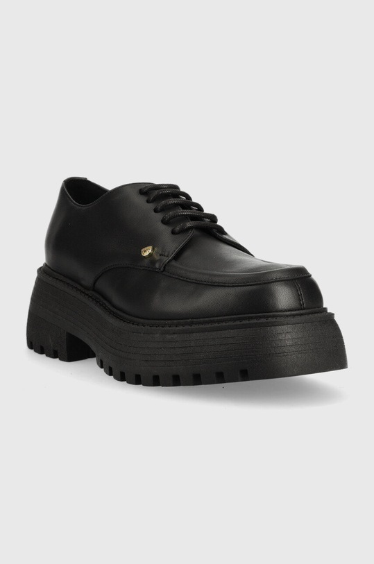 Usnjeni polškornji Chiara Ferragni Cf Preppy CF3031.001 črna AW22