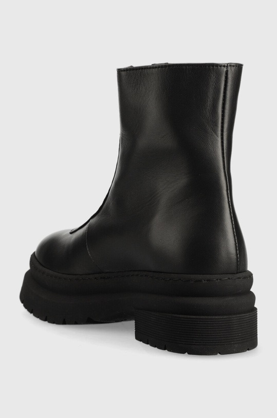 Încălțăminte Chiara Ferragni cizme de piele Cf Gummy CF3034.001 negru