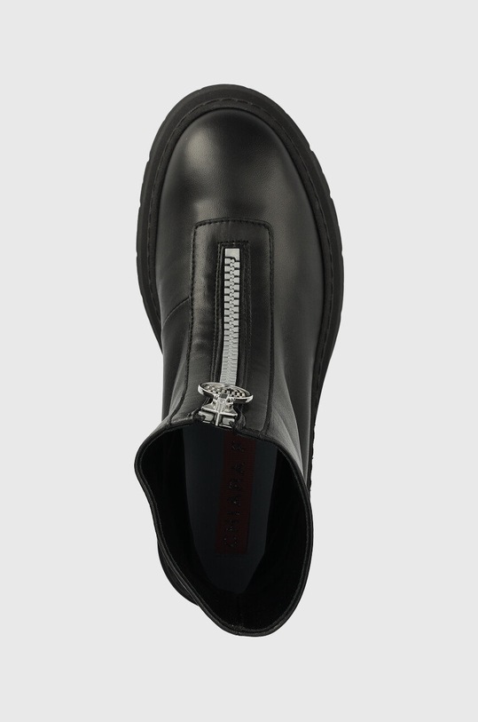 Chiara Ferragni cizme de piele Cf Gummy negru CF3034.001