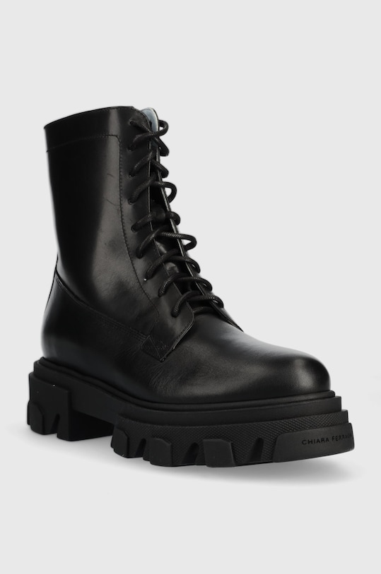 Kožené workery Chiara Ferragni Cf CF3070.001 černá AW22