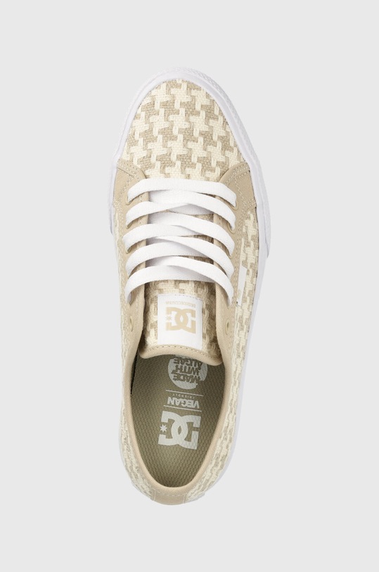 DC tenisówki beżowy ADJS300295