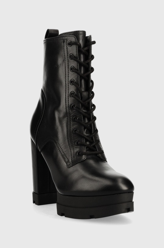 Guess botine Bills FL8BSL.ELE10.BLACK negru AW22