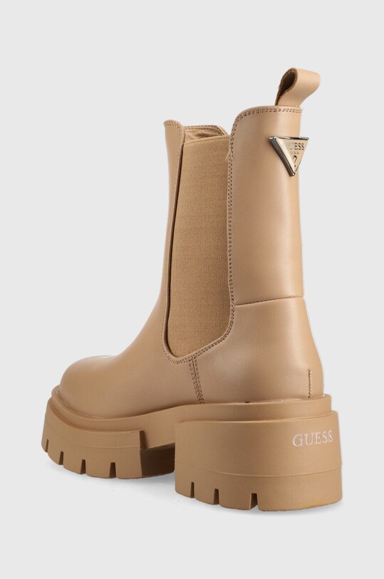 Обувки Боти челси Guess Charlotte FL8CHT.ELE10.BEIGE бежов