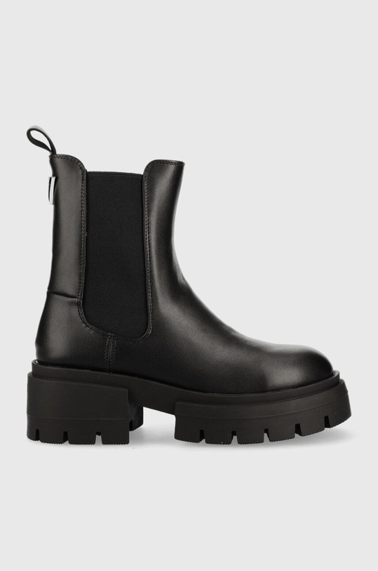 Guess cizme Charlotte 5-8 cm negru FL8CHT.ELE10.BLACK