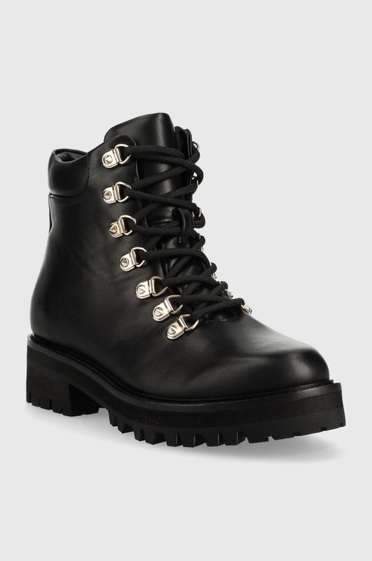 Guess botki FL8ISS.LEL09.BLACK czarny AW22