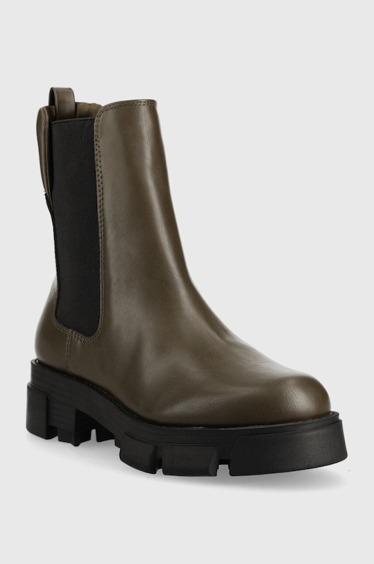 Guess sztyblety Madla FL8MAD.PEL10.MILI zielony AW22