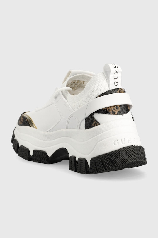Încălțăminte Guess sneakers FL8BYD.SMF12.WHIBR alb