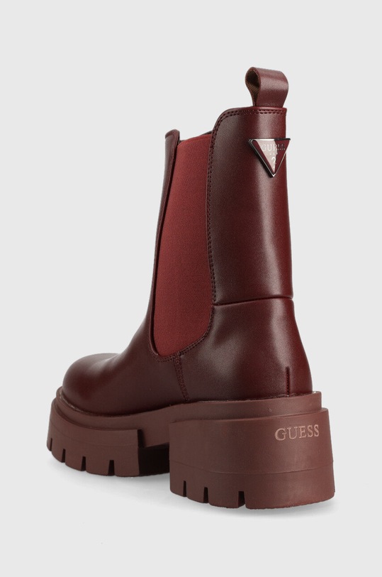 Boty Boty s gumou Guess Charlotte FL8CHT.ELE10.BURGU burgundské