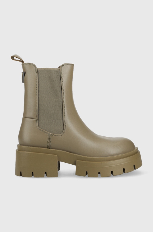 Guess sztyblety Charlotte nieocieplane zielony FL8CHT.ELE10.KAKI