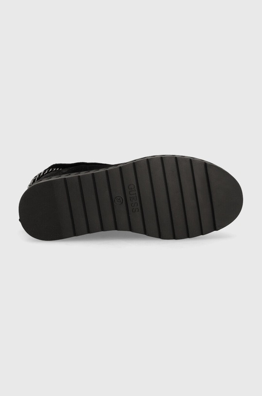 Guess śniegowce zamszowe Hadama czarny FL8HDM.SUE10.BLACK