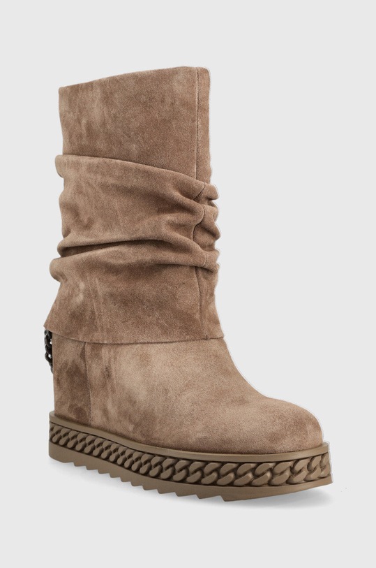 Боти Guess FL8HDM.SUE10.GREY кафяв AW22
