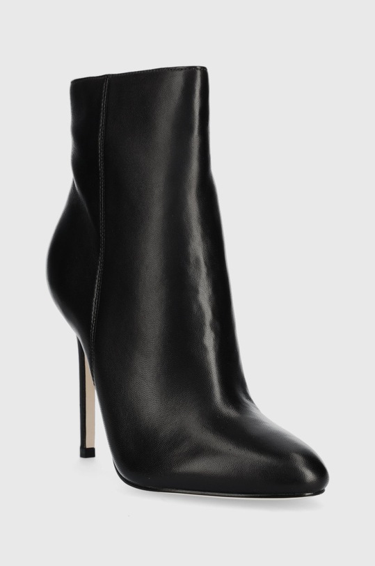 Kožené kotníkové boty Guess Reddi FL8RDI.LEA10.BLACK černá AW22