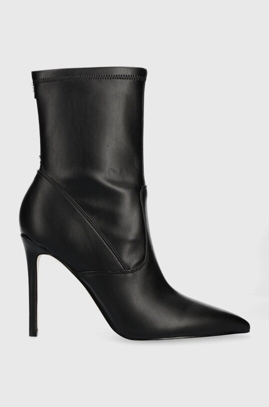 Μποτάκια Guess Semmi στιλέτο μαύρο FL8SME.ELE10.BLACK