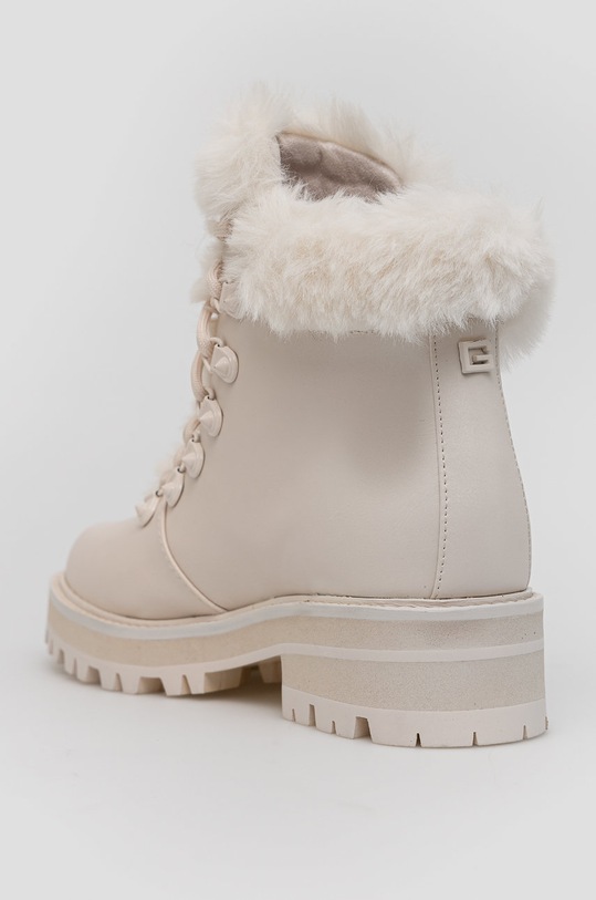 Obuwie Guess workery Issa FL8SSA.ELE09.CREAM beżowy