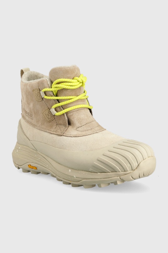 Merrell cizme de zapada din piele intoarsa J036752 bej AW22