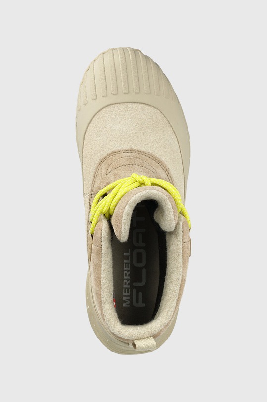 Merrell cizme de zapada din piele intoarsa bej J036752