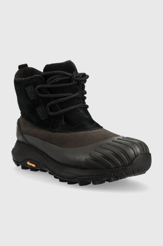 Semišové snehule Merrell J036750 čierna AW22