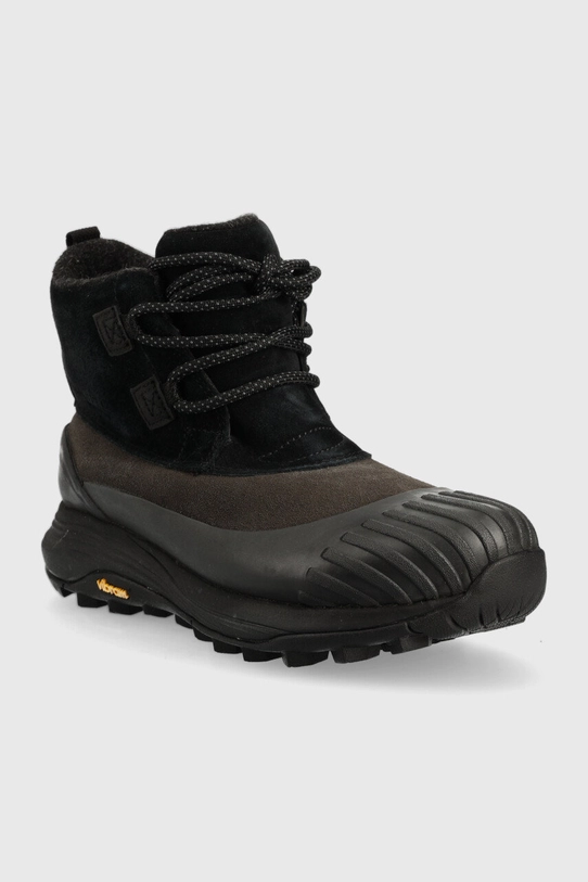 Merrell cizme de zapada din piele intoarsa J036750 negru AW22